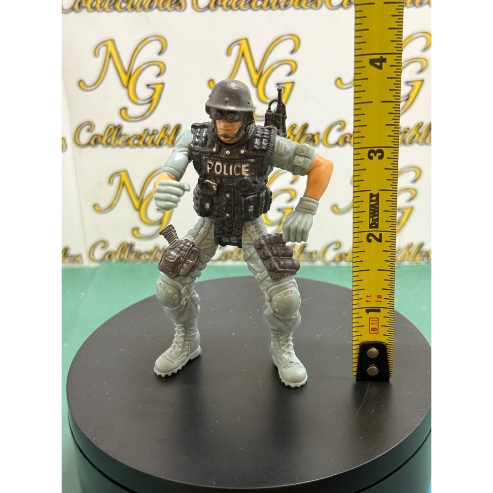SWAT Police Action Figure Tactical Gear Toy Soldier Collectible